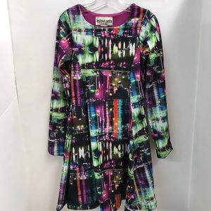 Long Sleeve Fit and Flare Dress